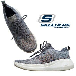 Skechers Go Run Fast - Dazzle GOGA MATT Air Cooled Comfy Sneakers Size 8